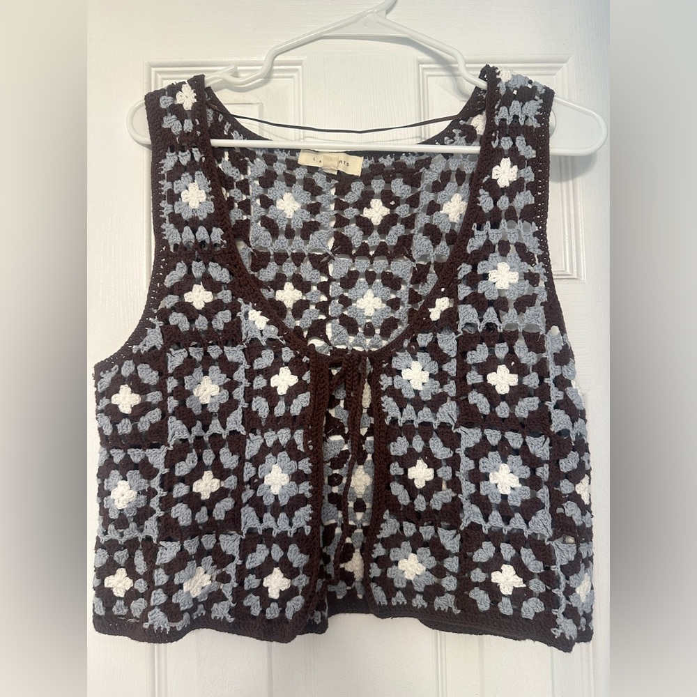 LA Hearts Crochet Top